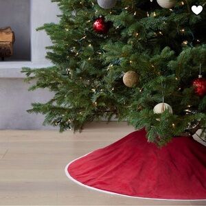 West Elm Velvet Tree Skirt